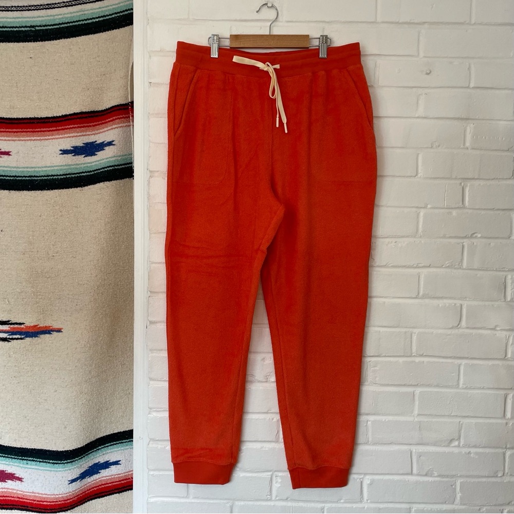 Outerknown Terri-cloth Sweatpants Women’s Size Large NWT Jogger Style Organic